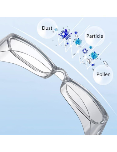 Gafas de Seguridad JING LEI Antivaho UV400 para Adultos