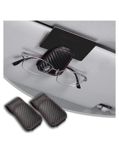 Soporte de Gafas de Sol Honibaoto para Visera de Coche