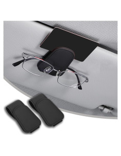 Soporte de Gafas de Sol Honibaoto para Visera de Coche