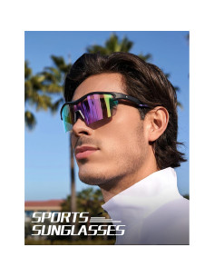 Gafas de sol BIRCEN para béisbol y ciclismo, UV400 2