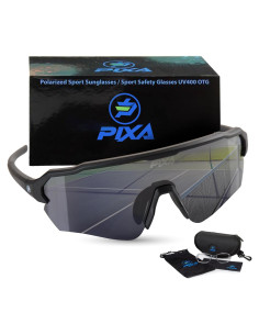 Gafas de sol deportivas PIXA UV400 polarizadas con estuche