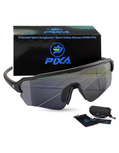 Gafas de sol deportivas PIXA UV400 polarizadas con estuche