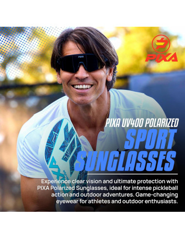 Gafas de sol deportivas PIXA UV400 polarizadas con estuche
