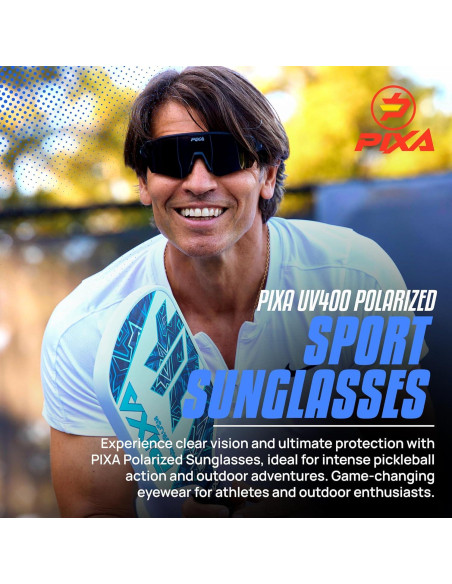 Gafas de sol deportivas PIXA UV400 polarizadas con estuche