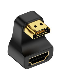 Adaptador HDMI 8K Poyiccot 180 Extensión Macho a Hembra