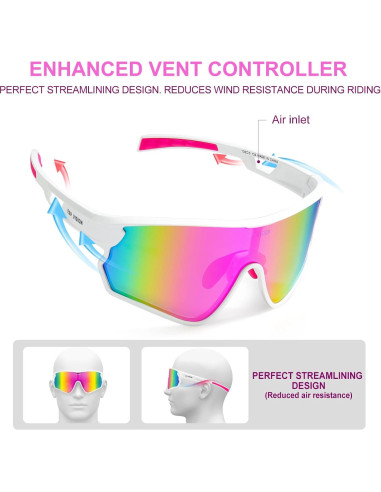 Gafas de Ciclismo TOP VISION EX-9400 Polarizadas UV400