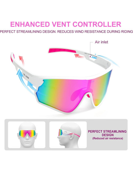 Gafas de Ciclismo TOP VISION EX-9400 Polarizadas UV400