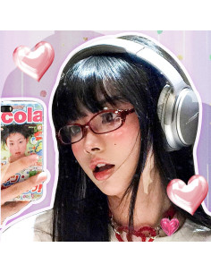 Gafas Anti-Luz Azul TJUTR para Mujeres Estilo Y2K 2