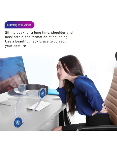 Collar Cervical Ajustable JUAWTYUK para Alivio de Dolor de Cuello
