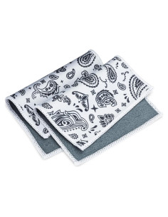 Paño de Microfibra Buff Paisley 2 Piezas con Estuche