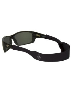 Correa Deportiva para Gafas Chums Clásica Neopreno Grande Negra