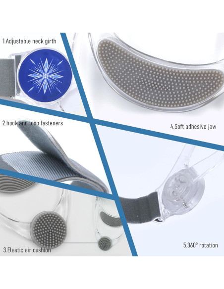 Collar Cervical Ajustable JUAWTYUK para Alivio de Dolor de Cuello