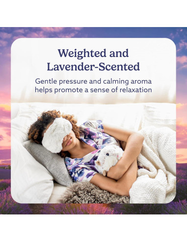 Máscara de Ojos Warmies Crema Aromatizada con Lavanda 21.5x12.7cm