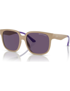 Gafas de sol cuadradas Armani Exchange AX4136SU Tundra Violeta 2