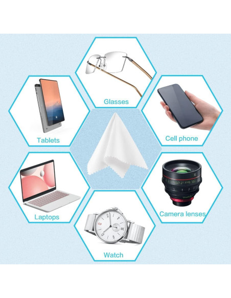 Paquete de 12 Paños de Microfibra TRIUMPH VISION 15x13 cm Paquete de 12 Paños de Microfibra TRIUMPH VISION 15x13 cm