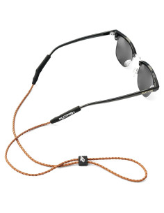 Correa de Gafas Pilotfish de Cuero Trenzado Unisex