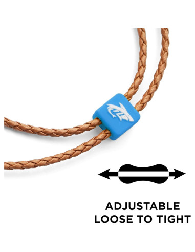 Correa de Gafas Pilotfish de Cuero Trenzado Unisex