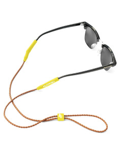 Correa de Gafas Pilotfish de Cuero Trenzado Unisex