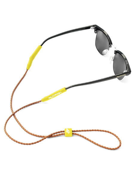 Correa de Gafas Pilotfish de Cuero Trenzado Unisex