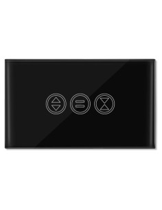 Interruptor WiFi ZMIN para Cortinas Motorizadas - Estilo Negro