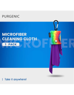 Paño de Microfibra Purgenic con Bolsillo - 1 Paquete Tie Dye 2