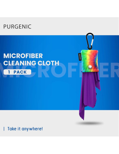 Paño de Microfibra Purgenic con Bolsillo - 1 Paquete Tie Dye