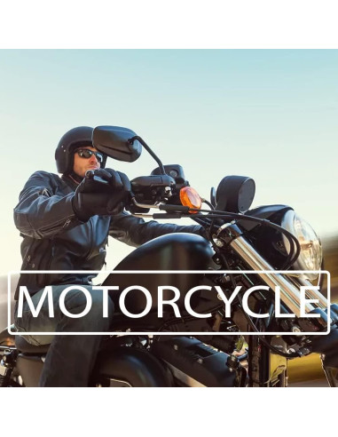 Gafas de Motocicleta Bikershades Thunder Fit Over - Protección UV