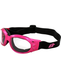 Gafas de Moto Eagle Pink Anti Fog UV400 para Mujeres 2