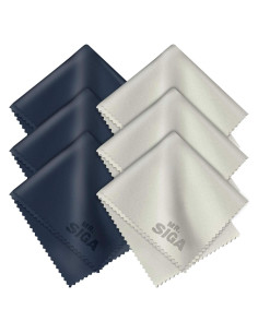 Paños de Microfibra MR.SIGA para Lentes y Pantallas - 6 Pzs