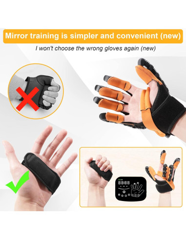 Guantes Robóticos CommSin L Rehabilitación Mano Derecha