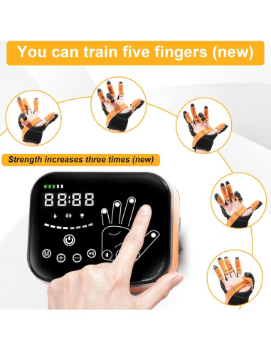 Guantes Robotizados Commsin XL Rehabilitación Mano Izquierda