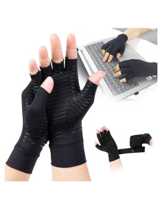Guantes de Compresión de Cobre Genérico para Artritis XL