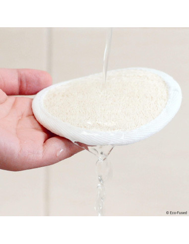 Esponjas de Lufa Natural Eco-Fused - Paquete de 5 Unidades