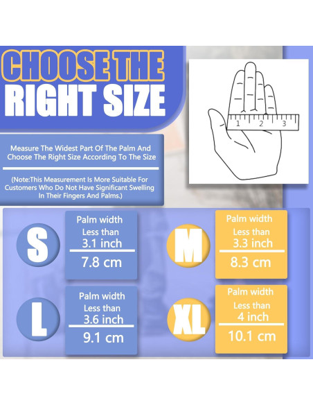 Guantes de Compresión para Artritis DRNAIETY - Sin Dedos XL Gris