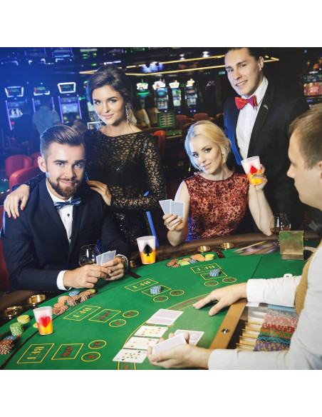 Tazas de Fiesta de Casino Hoolerry 72 Piezas 9 oz