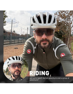 Gafas de Ciclismo SCVCN Fotoquímicas UV400 Unisex 2