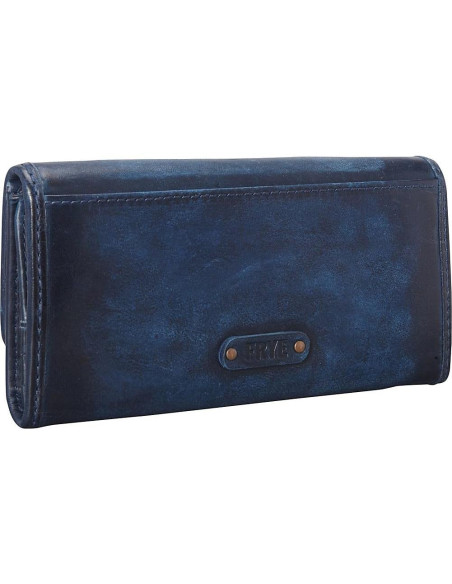 Billetera de Cuero Frye Melissa para Mujeres - Compacta Beige