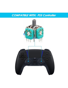 Palancas de Reemplazo Veanic para Controlador PS5 - 4 Piezas 2