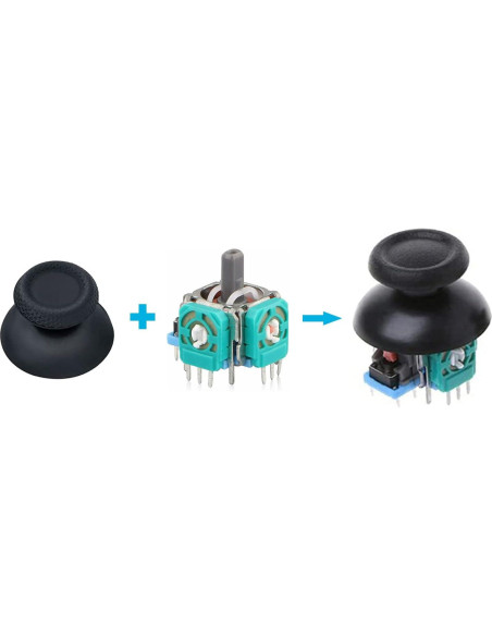 Palancas de Reemplazo Veanic para Controlador PS5 - 4 Piezas