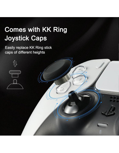 Reemplazo Joysticks GuliKit TMR para Controlador PS5