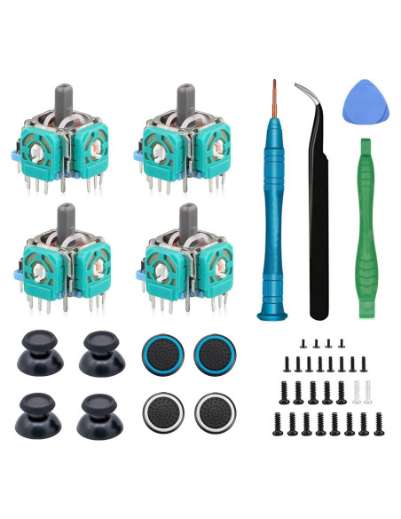 4 Joysticks Analógicos 3D Kinyanco para Controlador PS5 4 Joysticks Analógicos 3D Kinyanco para Controlador PS5