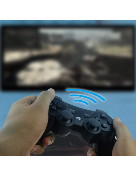 Controlador Inalámbrico Diswoe PS-3 con Doble Vibración