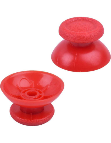 5 Pares de Thumbsticks Rojo para Controlador PS4 Senfer