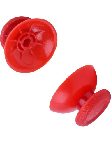 5 Pares de Thumbsticks Rojo para Controlador PS4 Senfer