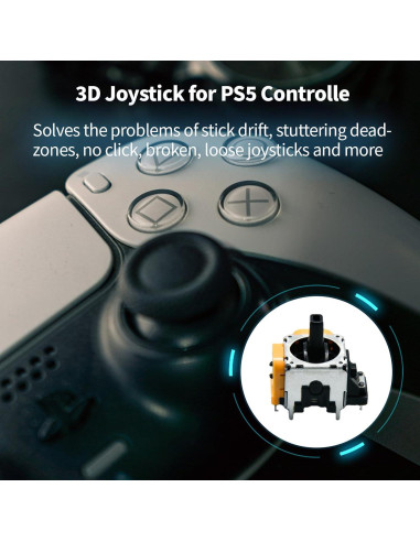 Joystick Analógico PS5 M MEWCO Reemplazo 2 Pack Naranja