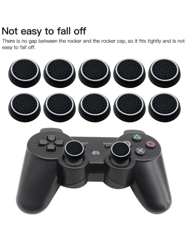10 Fundas de Joystick Silicona XSPANDER para PS4/PS3/PS2
