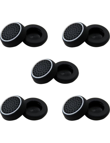 10 Fundas de Joystick Silicona XSPANDER para PS4/PS3/PS2