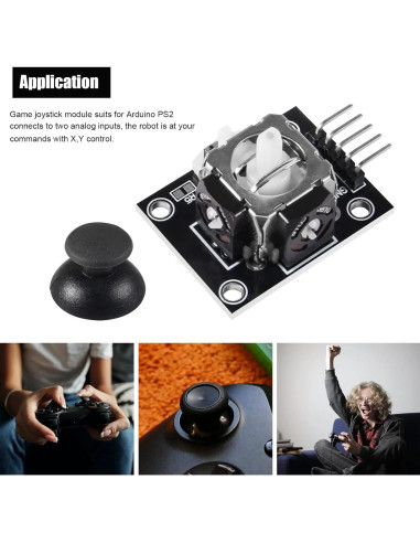 Módulo Joystick Analógico Diitao 8PCS Doble Eje 20cm