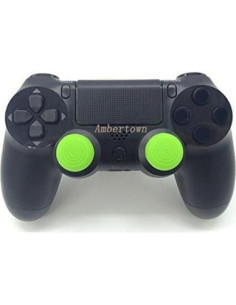 Tapa de Joystick de Silicona Amarilla Ambertown para PS4 PS3 Xbox 2
