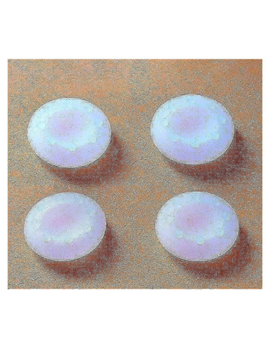 Cubiertas de Tapa de Joystick Silicona Ambertown 4 Pcs Transparente
